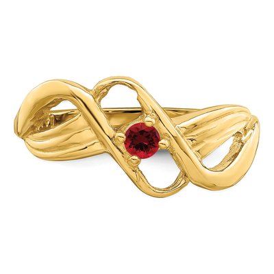 14K Yellow Gold Mother's Ring – view 5