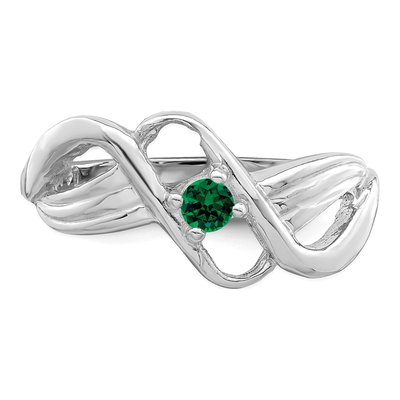 14K White Gold Family Birthstone Mother's Ring – view 5