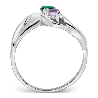 Sterling Silver Family Ring – view 3