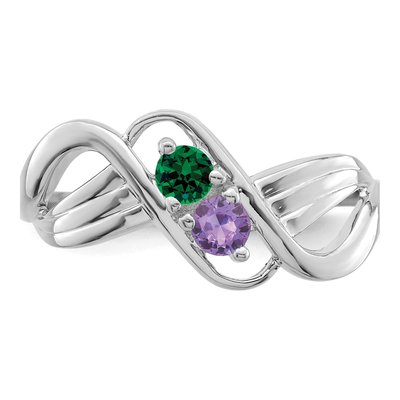 Sterling Silver Family Ring – view 5