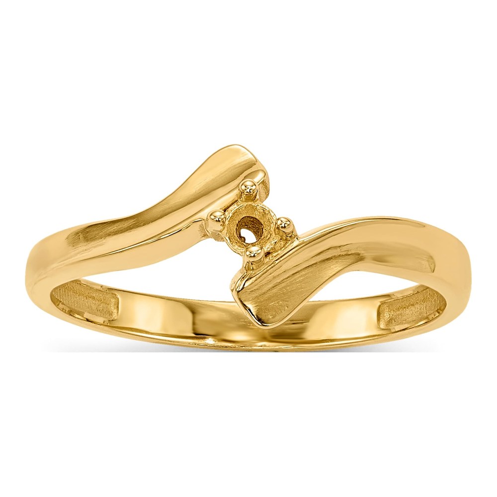 14K Yellow Gold Mother's Ring Mounting