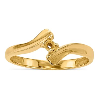 14K Yellow Gold Mother's Ring Mounting