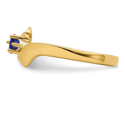 14K Yellow Gold Family Ring – view 4