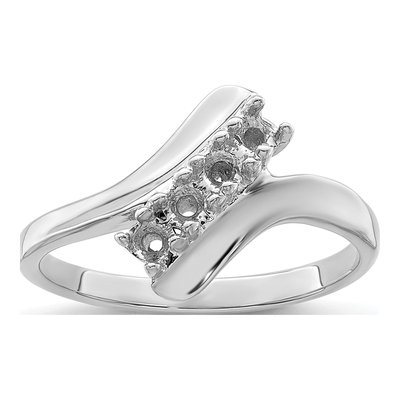 Sterling Silver 4-Stone Mother's Ring – view 5