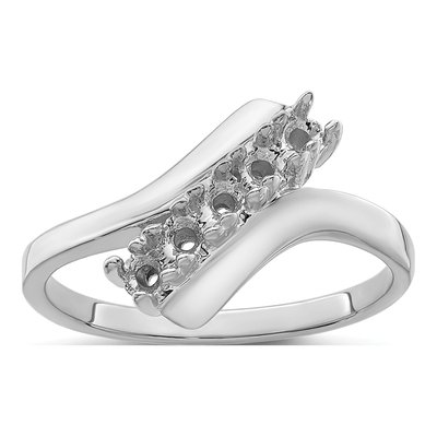 Sterling Silver 5 Stone Mother's Ring – view 7