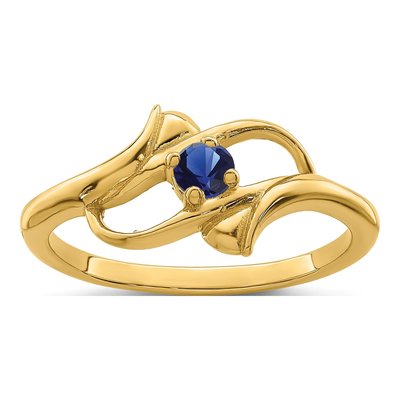 14K Yellow Gold Family Ring – view 2