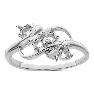 Sterling Silver 4-Stone Mother's Ring – view 6
