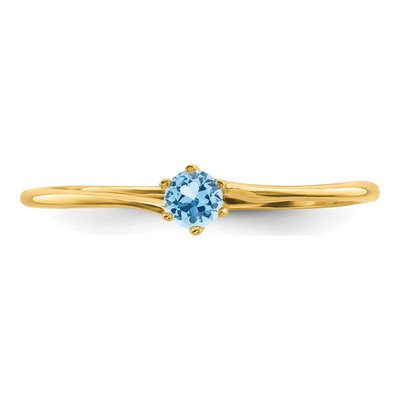 14K Yellow Gold Family Ring – view 5