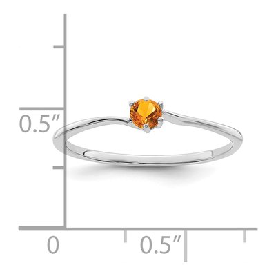 14K White Gold Family Ring – view 4