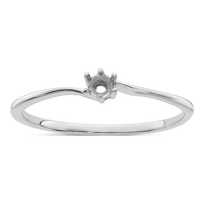14K White Gold Family Ring – view 7