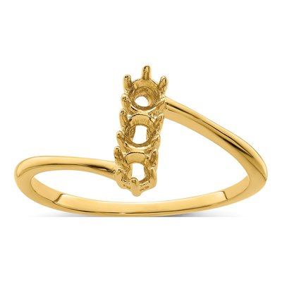 14K Yellow Gold Family Mother's Ring – view 7