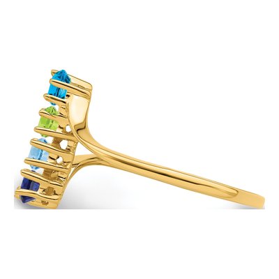 14K Yellow Gold Family Ring – view 4