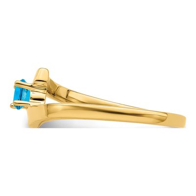 14K Yellow Gold Mother's Ring Mounting – view 4