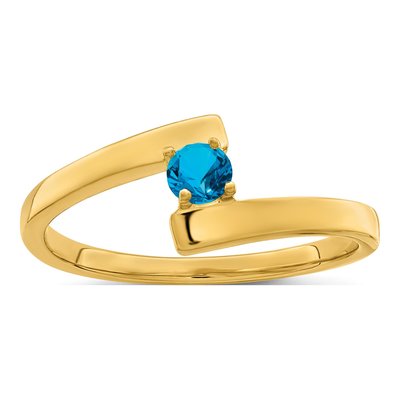 14K Yellow Gold Family Ring – view 2