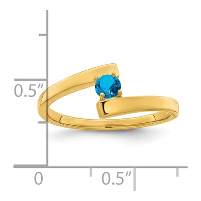 14K Yellow Gold Family Ring – view 6