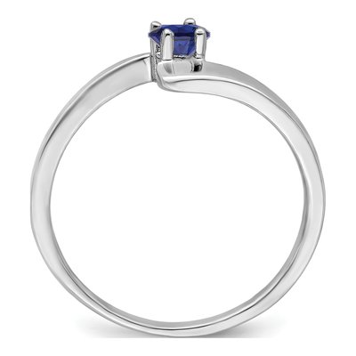 Sterling Silver or 14K White Gold Family Ring – view 3