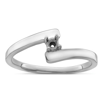 Sterling Silver or 14K White Gold Family Ring – view 7