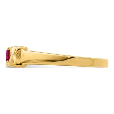 14K Yellow Gold Personalized Family Ring – view 4