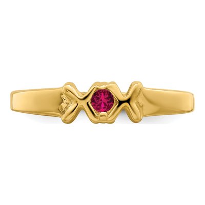 14K Yellow Gold Personalized Family Ring – view 5