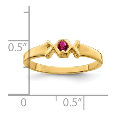 14K Yellow Gold Personalized Family Ring – view 6