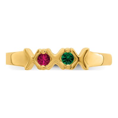 14K Yellow Gold Family Ring – view 5