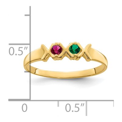 14K Yellow Gold Family Ring – view 6