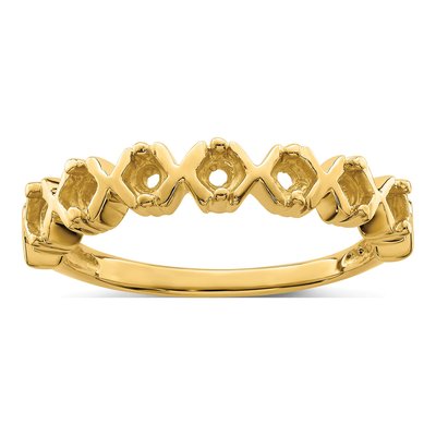 14K Yellow Gold Personalized Family Ring – view 8