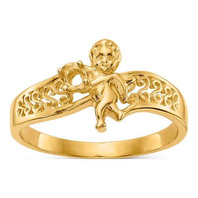 14K Yellow Gold Mother's Ring Mounting