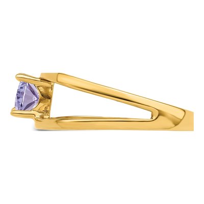 14K Yellow Gold Personalized Family Ring – view 4