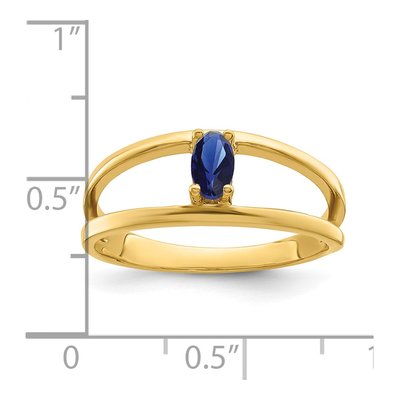 14K Yellow Gold Personalized Family Ring – view 6