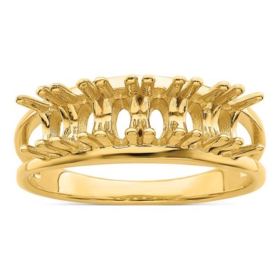 14K Yellow Gold Family Ring – view 7