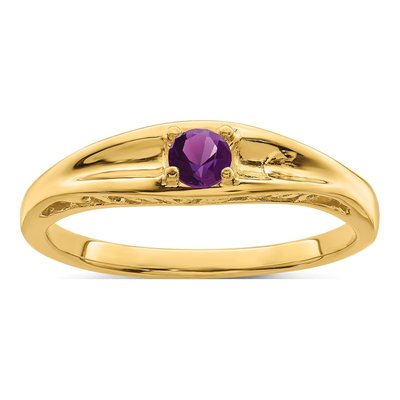 14K Yellow Gold Family Ring – view 2