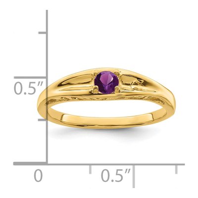 14K Yellow Gold Family Ring – view 6