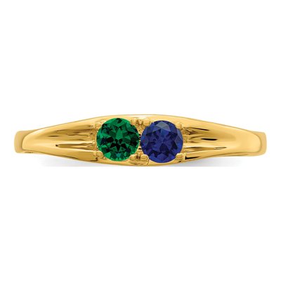 14K Yellow Gold Family Ring – view 5