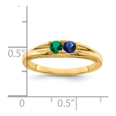 14K Yellow Gold Family Ring – view 6
