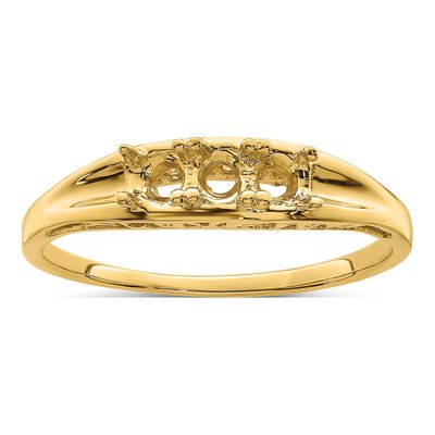 14K Yellow Gold Family Ring – view 7