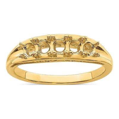 14K Yellow Gold Family Ring – view 7