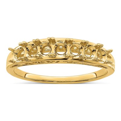 14K Yellow Gold Family Ring – view 7
