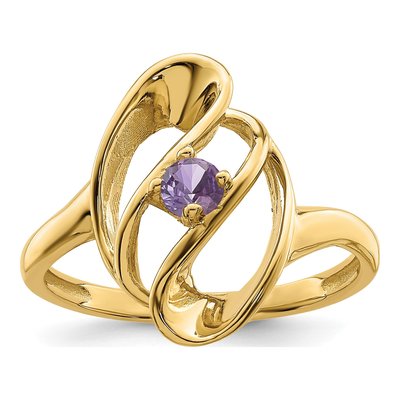 14K Yellow Gold Custom Family Ring – view 2