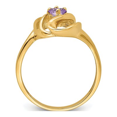 14K Yellow Gold Custom Family Ring – view 3