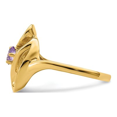14K Yellow Gold Custom Family Ring – view 4