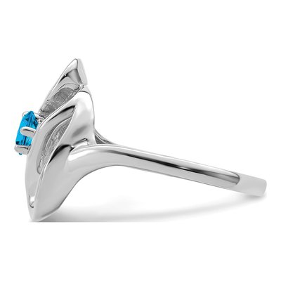 14K White Gold Family Ring – view 4