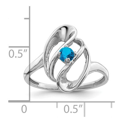 14K White Gold Family Ring – view 6