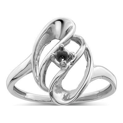 14K White Gold Family Ring – view 7