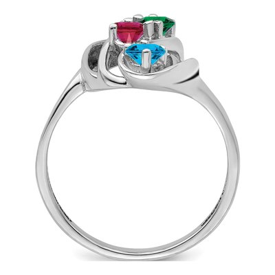 4-Stone Mother's Ring – view 3