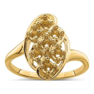 14K Yellow Gold Family Ring – view 7