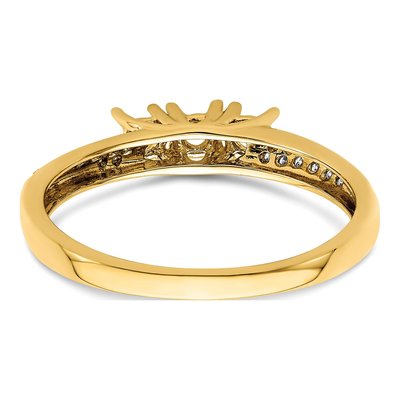 14K Yellow Gold 1/20 ct tw Diamond Set Family Ring – view 6