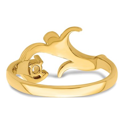 14K Yellow Gold Customizable Family Ring – view 6