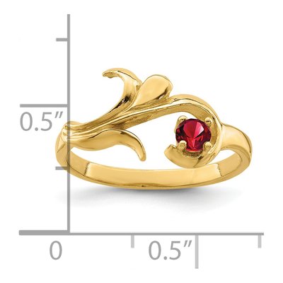 14K Yellow Gold Customizable Family Ring – view 7