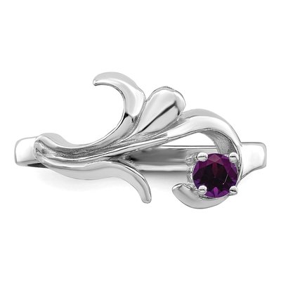 Sterling Silver or 14K White Gold Personalized Family Ring – view 4
